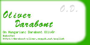 oliver darabont business card